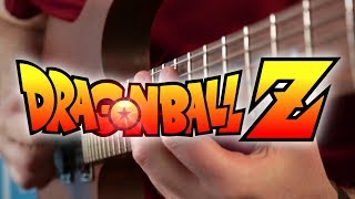 Dragon Ball Z Theme Rock the Dragon on Guitar [upl. by Adnicaj601]