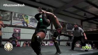 INTERGENDER TAG TEAM MATCH  Fly Def vs King Bees Buzzsaw Bash [upl. by Audrye]