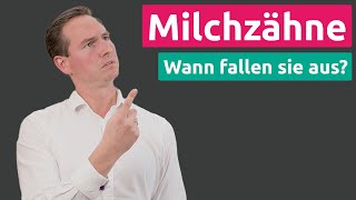 Zahnwechsel  Wann fallen Milchzähne aus KFO1  Praxis Dr Schmidt [upl. by Selia]