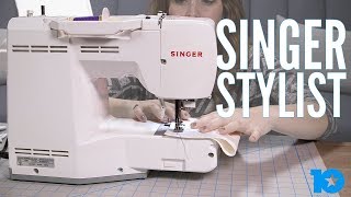 REVIEW Singer Stylist Sewing Machine [upl. by Dranreb]