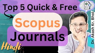 Scopus Journal Selection 2024  SCImago  Research Publications  Hindi  Dr Akash Bhoi [upl. by Ikkir]