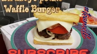 Birdseye Potato Waffle burger warning 18 rated content [upl. by Perpetua]