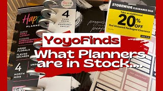 Ive got you a look at what Planners are in Stock at Michaels amp Joanns yoyofinds [upl. by Lampert]