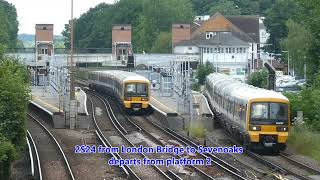 Boogies Trains at Petts Wood  24 June 2024 [upl. by Inaffit]