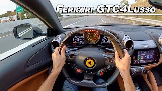 2017 Ferrari GTC4Lusso  The 680hp V12 Shooting Brake You Need to Drive POV Binaural Audio [upl. by Bramwell]