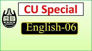 CU Special English06cuadmission chittagonguniversity admissionenglish [upl. by Valery]