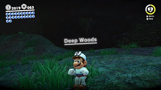 SUPER MARIO ODYSSEY  Deep Woods Moons  Wooded Kingdom [upl. by Lemrej]