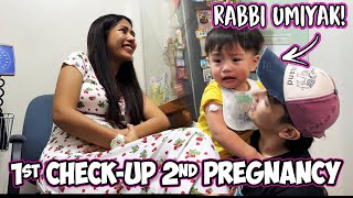 FIRST CHECKUP FOR SECOND PREGNANCY  RABBI UMIYAK  Jacq Tapia [upl. by Ayekan311]