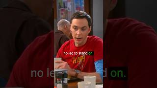 TBBT S06E09  Sheldon  No leg to stand on shorts [upl. by Etteiluj845]