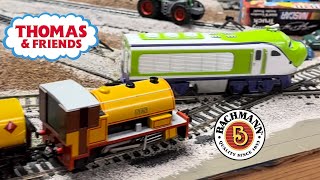 Bachmann Trains Ben Salty Toby Mavis Koko and more HO Scale Model Trains Running [upl. by Maier]