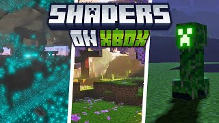 How to Install Minecraft Bedrock Shaders on Xbox Consoles Tutorial [upl. by Nosneh]