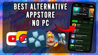 Best Alternative Sideload For iOS No Computer  FlekSt0re [upl. by Ahsilrak]