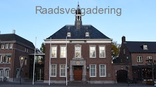 Raadsvergadering 17 oktober 2024 1930 uur [upl. by Gausman]