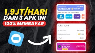 Mau Hasil 19JTHari  Cobain 3 APK Penghasil Dana Ini  Aplikasi Penghasil Saldo Dana 2024 Terbaru [upl. by Meir]