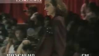 quotMoschinoquot Spring Summer 1986 Milan 2 of 2 Pret a Porter Woman by Canale Moda [upl. by Ahsauqram917]