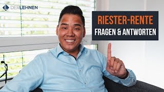 Riester Rente Fragen und Antworten  BANKER werden mich HASSEN [upl. by Calypso]