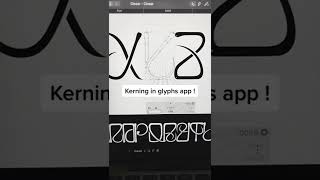 How to Adjust Kerning In Glyphs App [upl. by Akenot974]