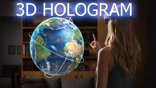 How To Make 3D BIG Hologram Projector [upl. by Adelind220]