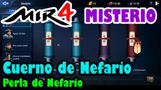 MIR4 Misterio 14  Cuerno de Nefario  Perla de Nefario [upl. by Charil146]