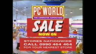 PC World advert  27th December 1996 UK television commercial [upl. by Baillieu]