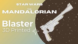 3D Printed Mandalorian Blaster [upl. by Aryk869]