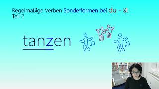 Grammatik A1  Regelmäßige Verben  Sonderformen  Teil 2  Mit Valentyna Schmieder [upl. by Akeit]