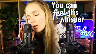 ASMR 200 Sensitive Whisper You Can FEEL in Your Ears [upl. by Neemsay]