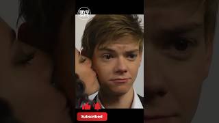 The Kiss Thomas Brodie Sangster amp Kaya Scodelario [upl. by Sheeree]