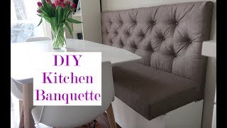 DIY Kitchen Banquette  Life Lessons with Mr X [upl. by Riti]