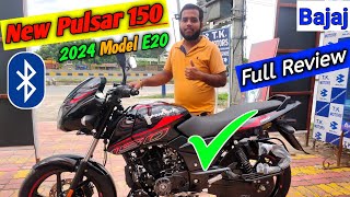 All New Bajaj Pulsar 150 Single Seat Variant 2024 Model E20 Full Review Price Mileage amp More ❤️ [upl. by Assirolc]