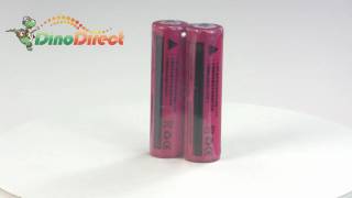 UltraFire 37V 2600mAh 18650 XSL Protected Rechargeable Liion Battery 2 Pcs from Dinodirectcom [upl. by Eah]