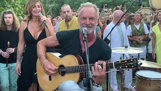 Sting  every breath you take  live 2019 [upl. by Ardnak]