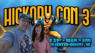 Hickory Con 3 Hickory North Carolina  Filled with Comics Cosplay and Collectibles [upl. by Zelma]