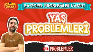 Yaş Problemleri  Kamp2022 tyt2022EASOZPRO4 [upl. by Suhsoj]