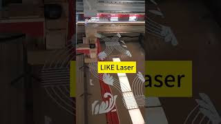 Laser etching machine replaces chemical etching machines to make luxury elevator cabins metal plate [upl. by Bozovich]