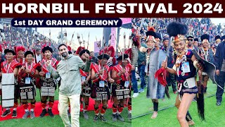 Hornbill Festival Nagaland  1st Day Grand Ceremony [upl. by Selia]