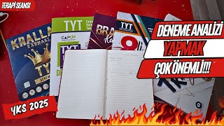 DENEME ANALİZİMİ NASIL YAPIYORUM  yks2025 [upl. by Maida]