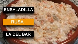 🥗 ENSALADILLA RUSA LA REINA DE LAS TAPAS [upl. by Inajar]