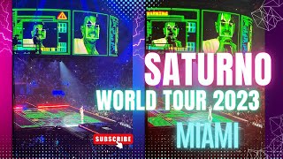 Concierto Rauw Alejandro MIAMI  Saturno World Tour 👽🪐 2023 [upl. by Aidnama308]