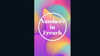 French Numbers 120 [upl. by Enileuqcaj]