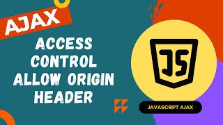49 Add header AccessControlAllowOrigin in the server side for making Simple Cors Request  AJAX [upl. by Remos450]