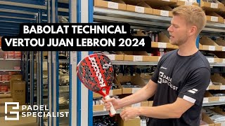 Babolat Technical Vertuo Juan Lebron 2024 Test amp Guide [upl. by Frydman225]