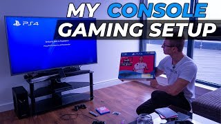 My PS4 Gaming Setup  PS4 Unboxing [upl. by Strohbehn300]