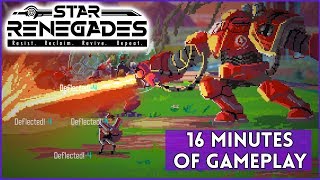 16 Minutes of Star Renegades PreAlpha Demo Direct Feed  PAX East 2019 [upl. by Arriaes617]