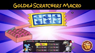 Save time and pain with Golden Scratchers Macro  TSTO MOD 4550 [upl. by Diraj634]