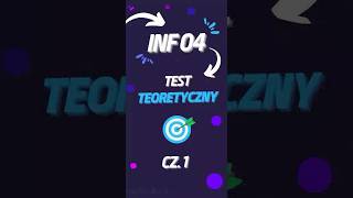 Teoria INF04 cz1 quiz [upl. by Kruse]