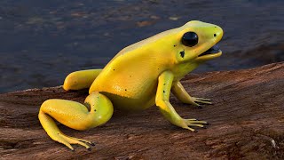 Golden Poison Dart Frog [upl. by Suaeddaht]