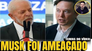 1 MUSK AMEAÇADO POR ALIADO DE LULA CONFLITO DIPLOMÁTICO SURGE APÓS PRIMEIRA DAMA [upl. by Eide]