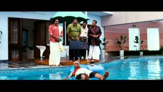 Padmasree Bharat Dr Saroj Kumar Malayalam Movie  Sreenivasan in Swimming Pool  1080P HD [upl. by Vieva595]