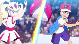 ASH VS KORRINA  FULL BATTLE  POKEMON AMV [upl. by Acinehs]